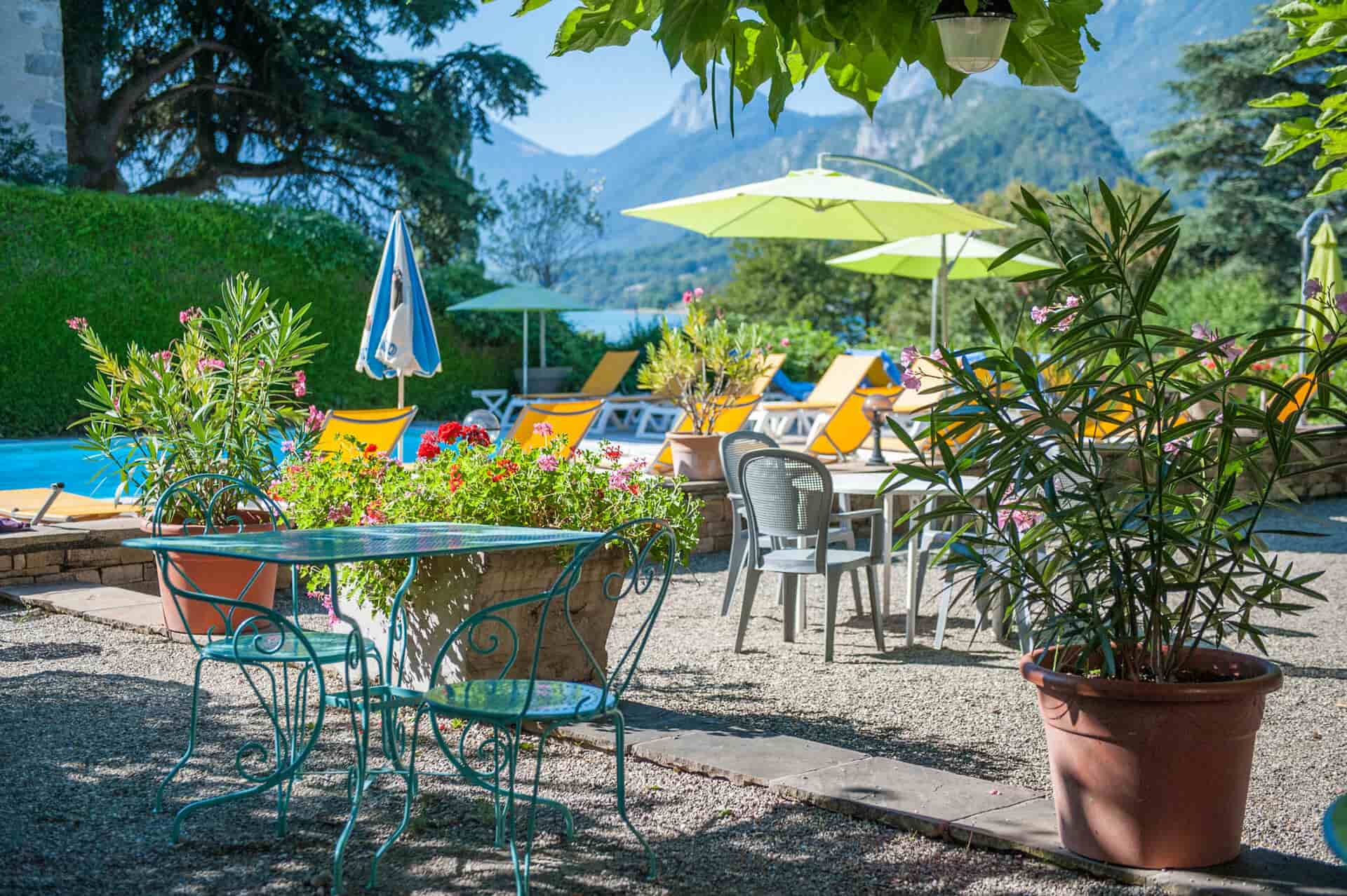 Terrasse - Hôtel Du Lac Talloires-Montmin